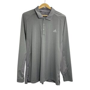 Premium Adidas Climacool Ultimate365 Long Sleeve Polo Shirt Size XL